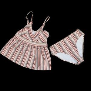 New women’s two piece tankini set size large